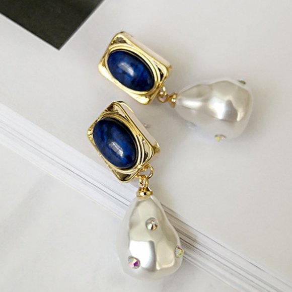 Pearl and diamond temperament earring ZBGJZB00140 - Picture 5 of 5